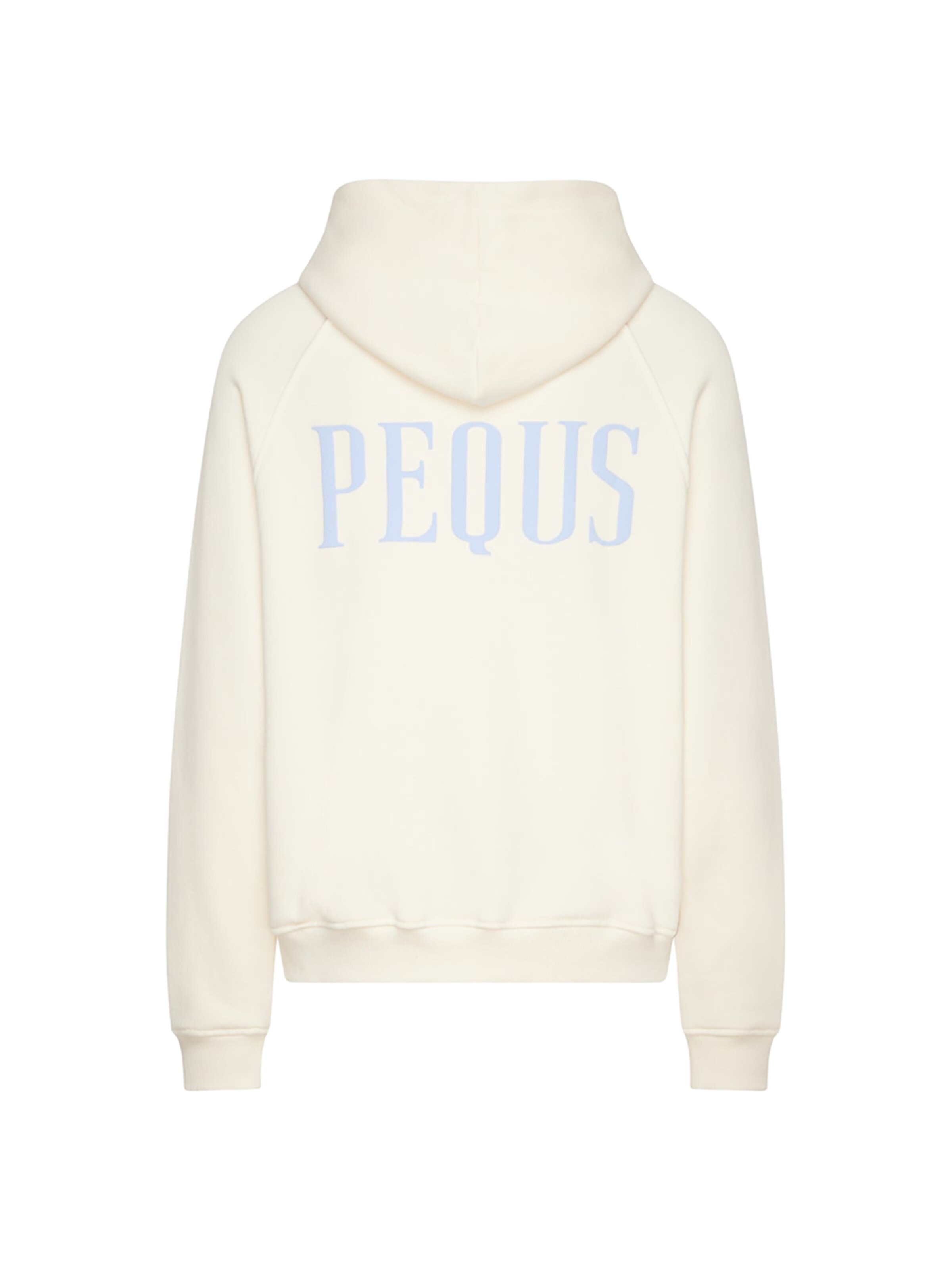 Pequs Sweatshirt 'Back Logo' in White