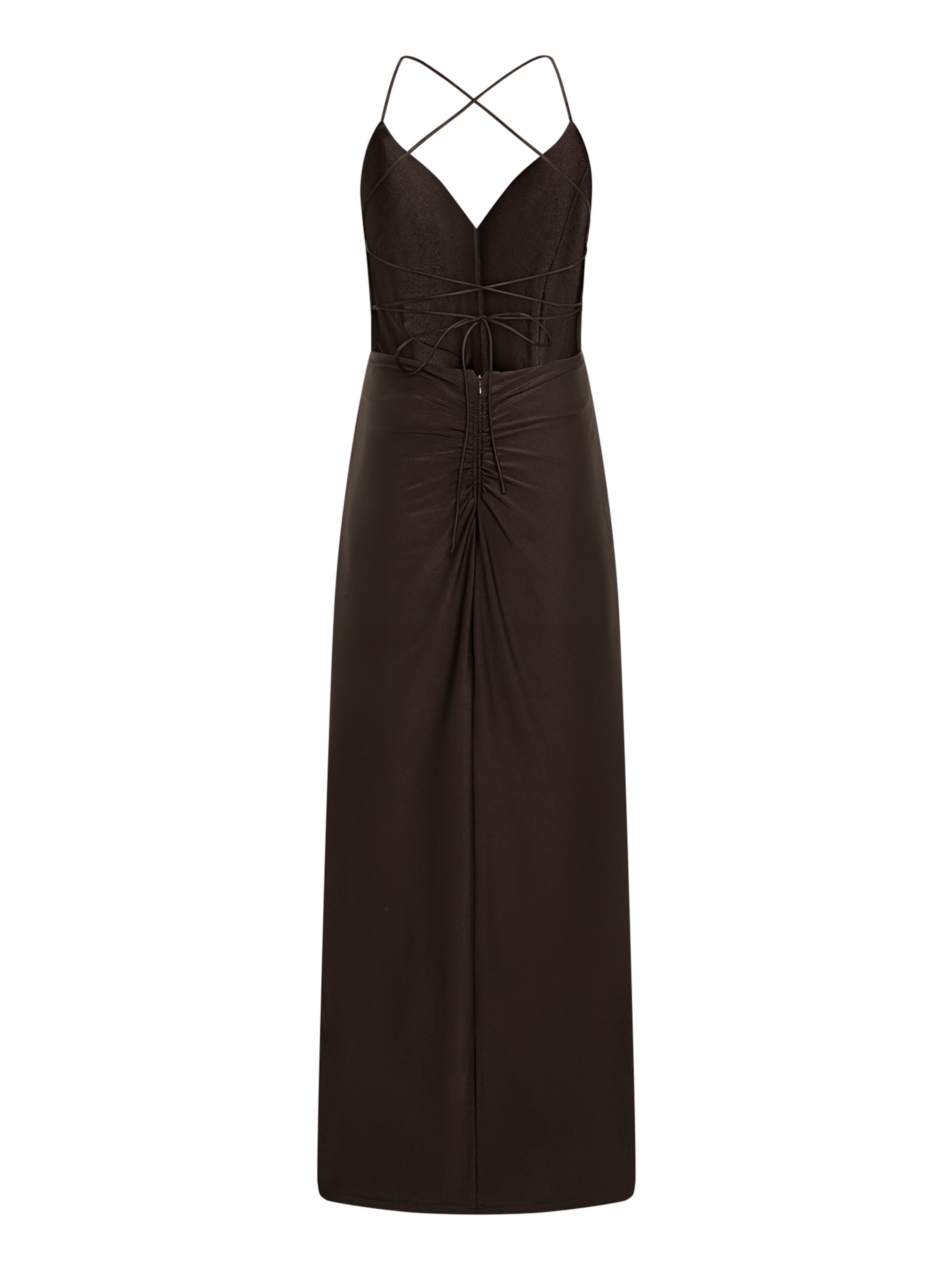 Robe de soirée Vera Mont en marron