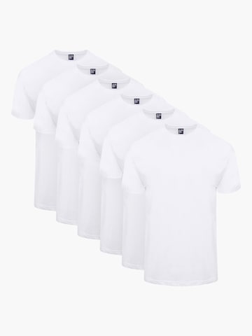 alan red Shirt in White: front