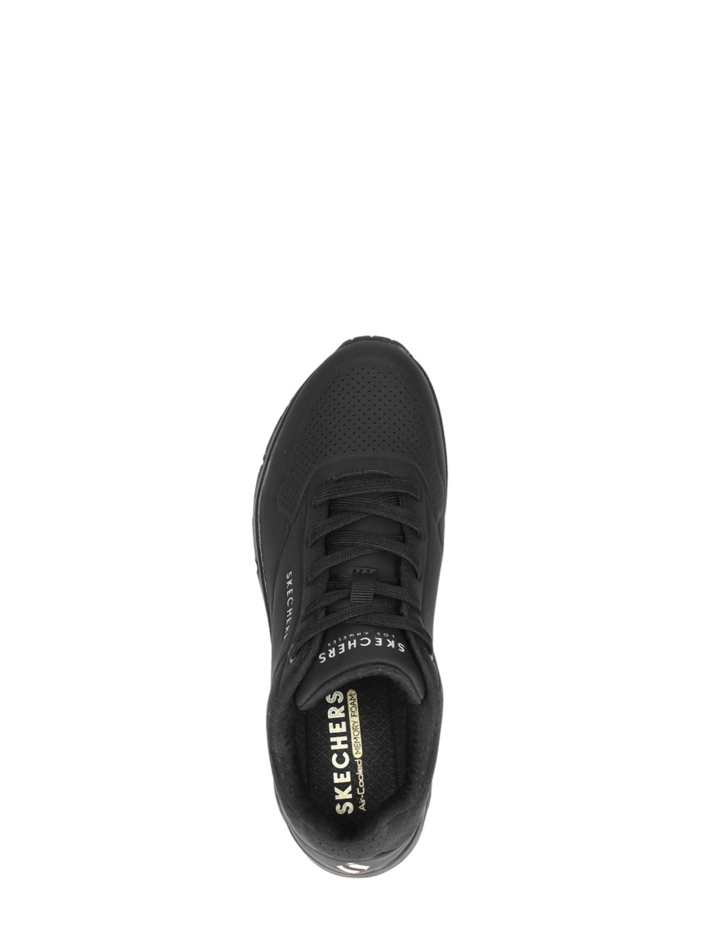 SKECHERS Sneakers laag 'Uno - Stand On Air' in Zwart