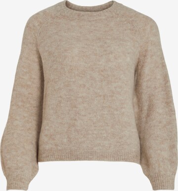 VILA Sweater 'JAMINA' in Beige: front