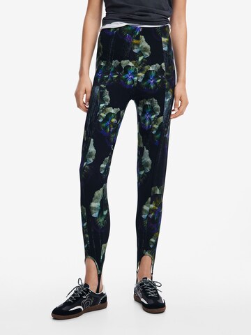 Desigual Skinny Leggings - vegyes színek: elől