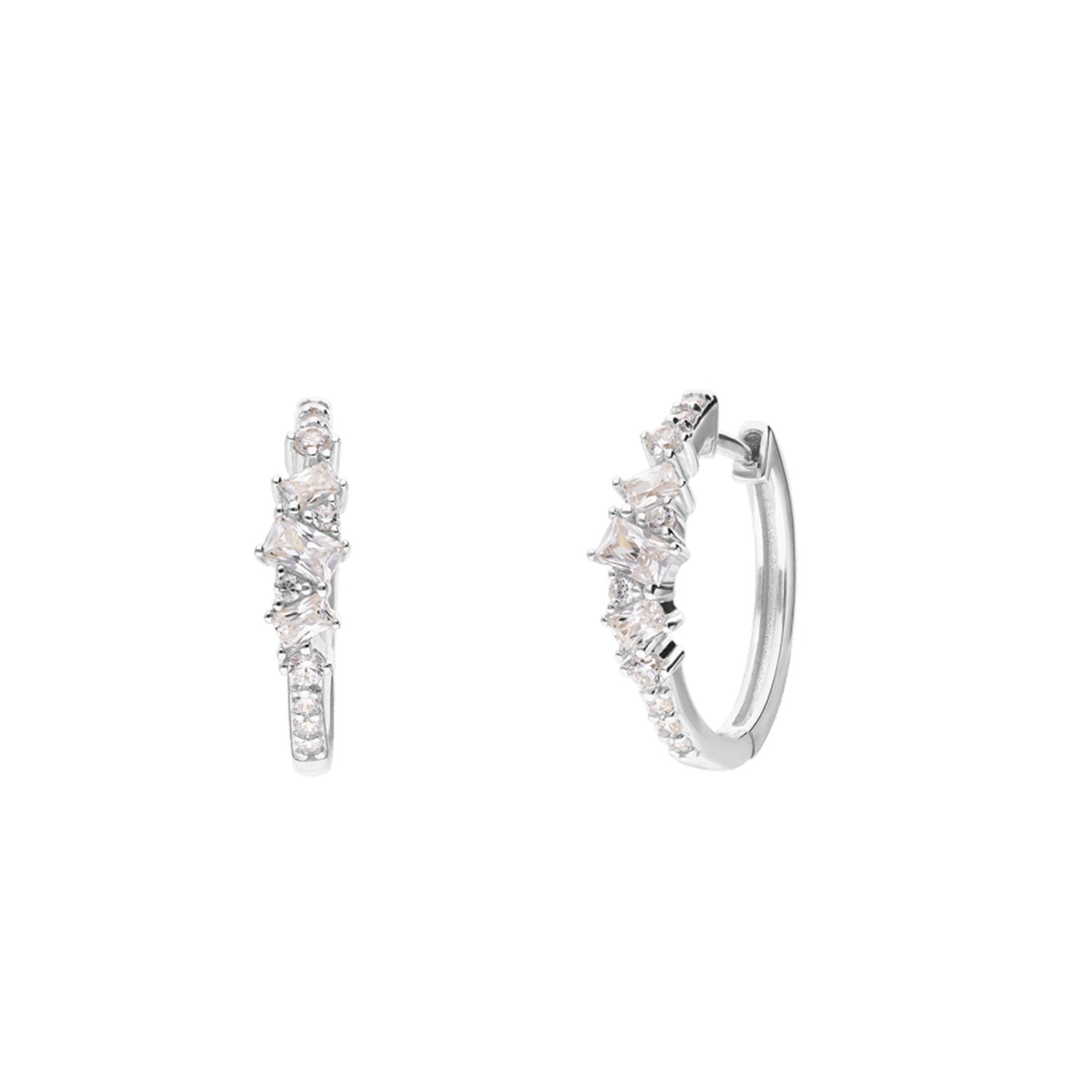 Lucardi Ohrringe in Silber