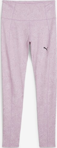 PUMA Skinny Workout Pants 'Studio Foundation' in Purple: front