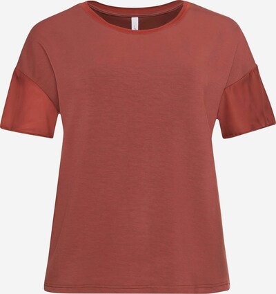 SHEEGO T-shirt oversize en marron, Vue avec produit