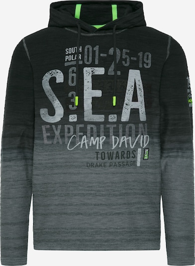 CAMP DAVID Sweater in mottled grey, Item view