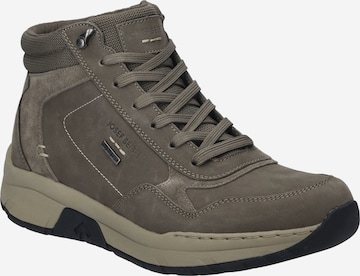 JOSEF SEIBEL Lace-up boots in Grey: front