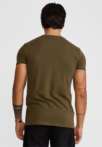 SikSilk Koszulka 'Essentials' w kolorze zielony