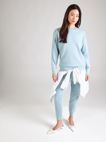 Sweat-shirt 'Essentials Elevated' PUMA en bleu