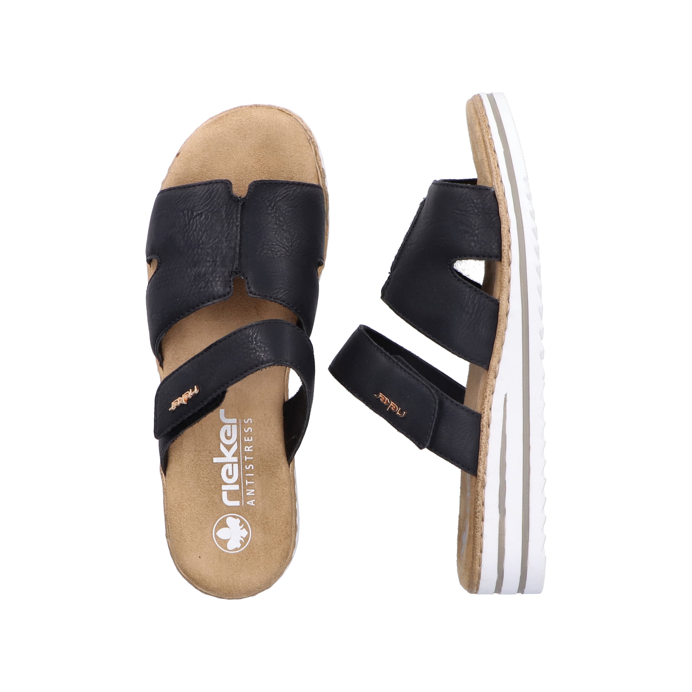 Mule Rieker en noir