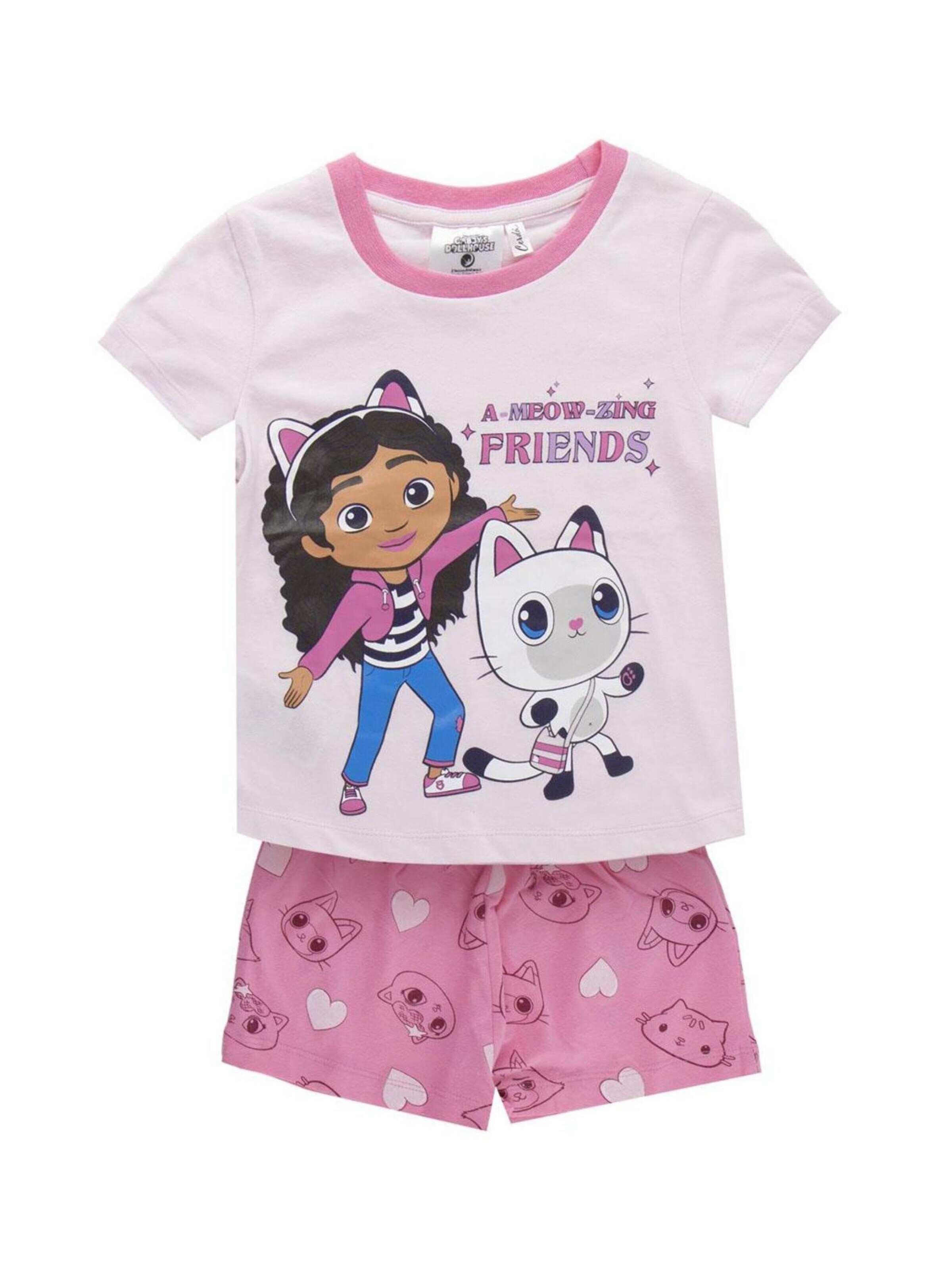 Pyjama 'Gabbys Dollhouse' DISNEY en rose : devant