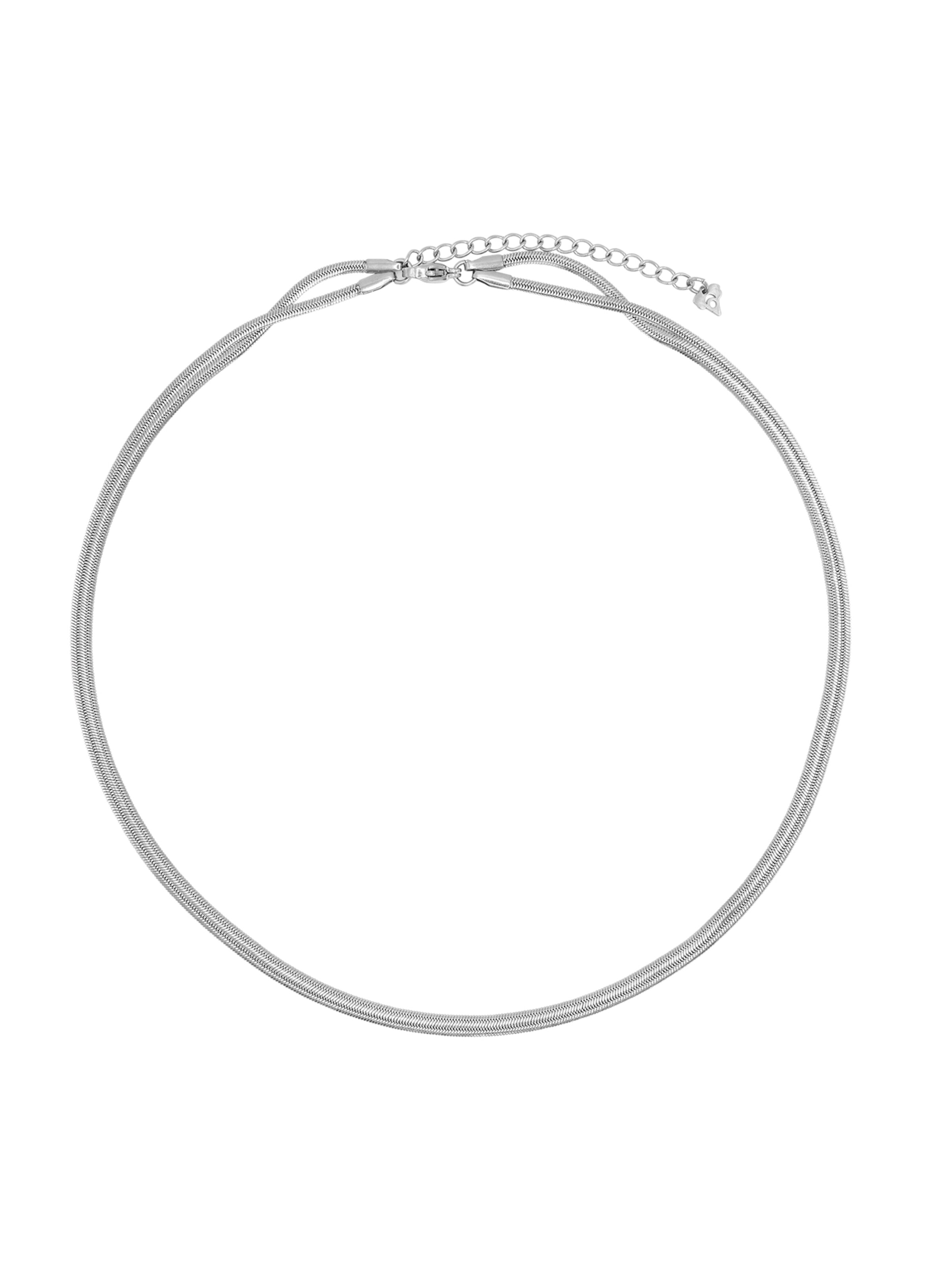 Heideman Ketting 'Acili' in Zilver: voorkant