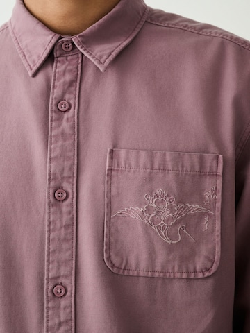 Next - Ajuste regular Camisa en rosa
