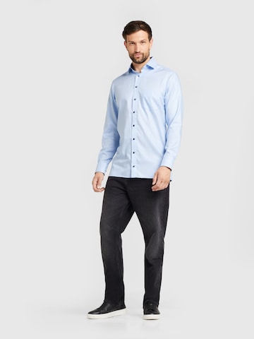 OLYMP Regular fit Ing 'Luxor' - kék