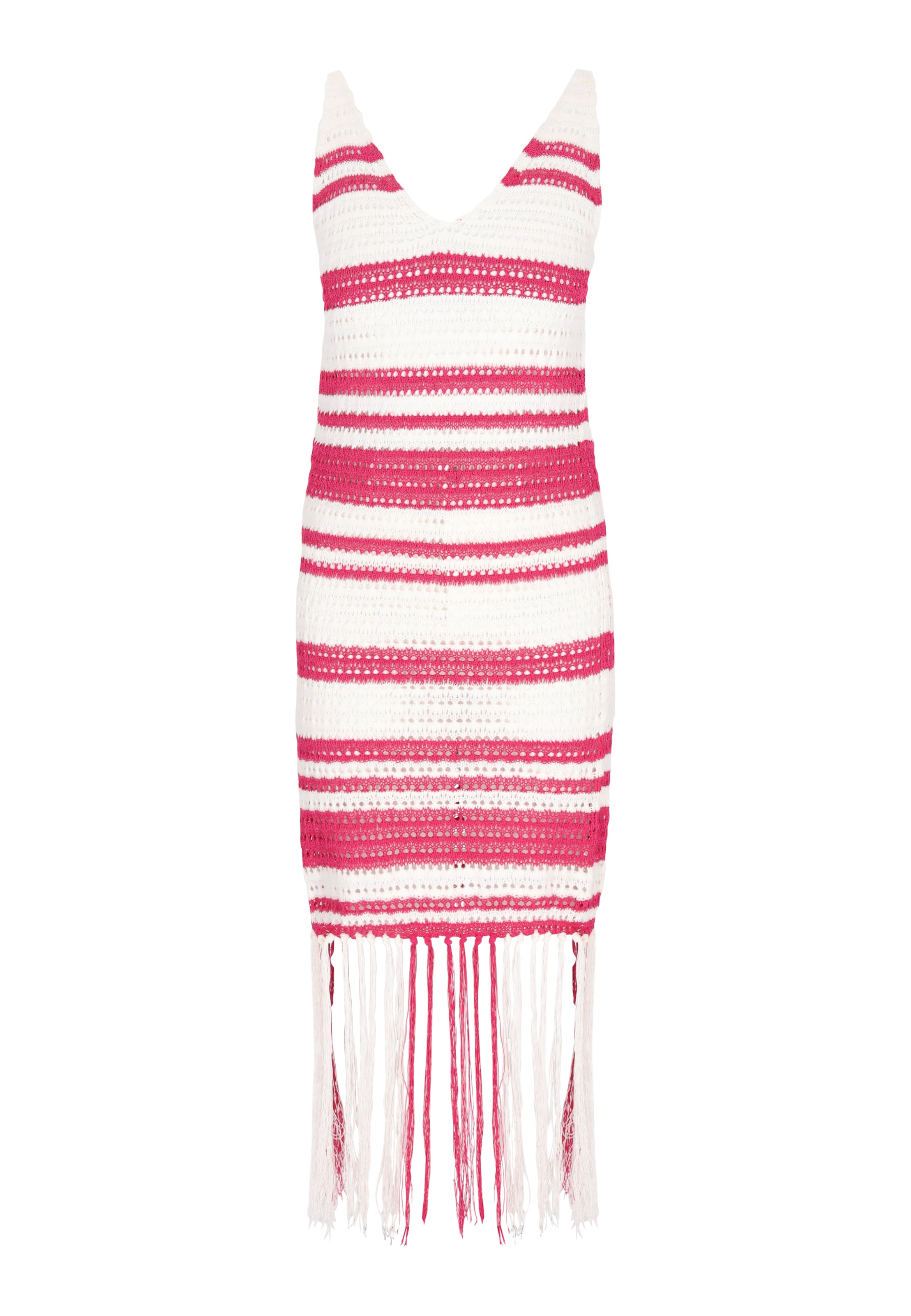 IZIA Knit dress 'Fashion Look' in Pink: front
