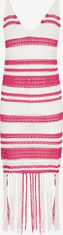 IZIAPletena haljina 'Fashion Look' - roza boja: prednji dio