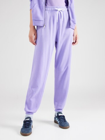 Polo Ralph Lauren Tapered Trousers in Purple: front