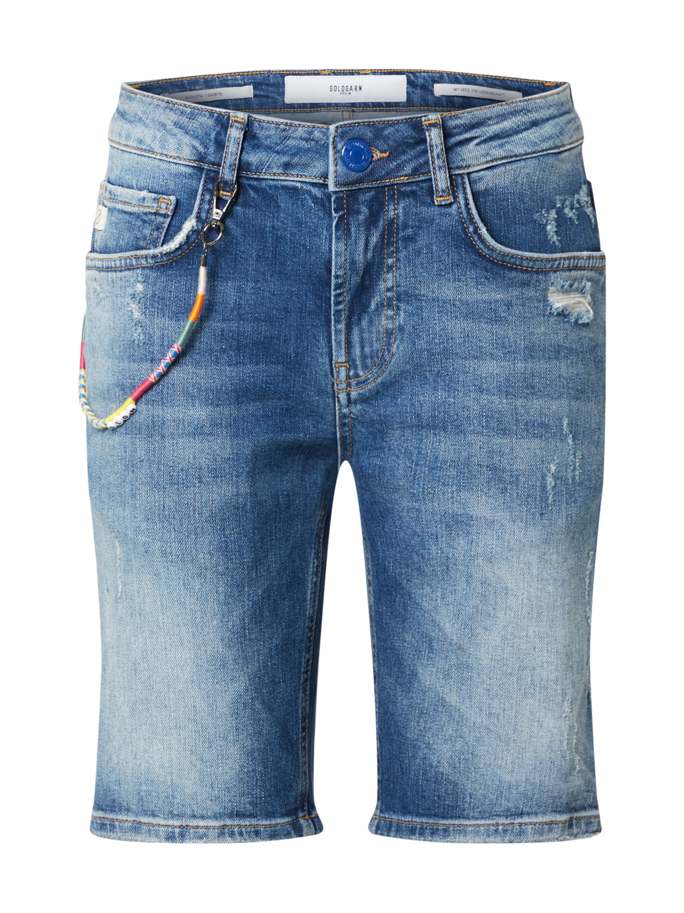 Donna Abbigliamento Goldgarn Jeans Augusta in Blu 