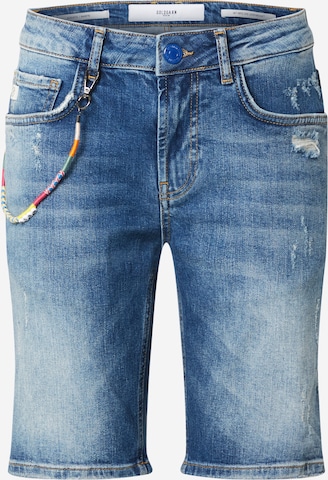 Goldgarn Regular Jeans 'Augusta' in Blauw: voorkant