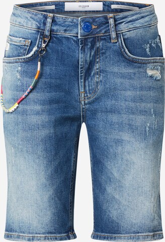 Goldgarn Jeans 'Augusta' in Blue: front