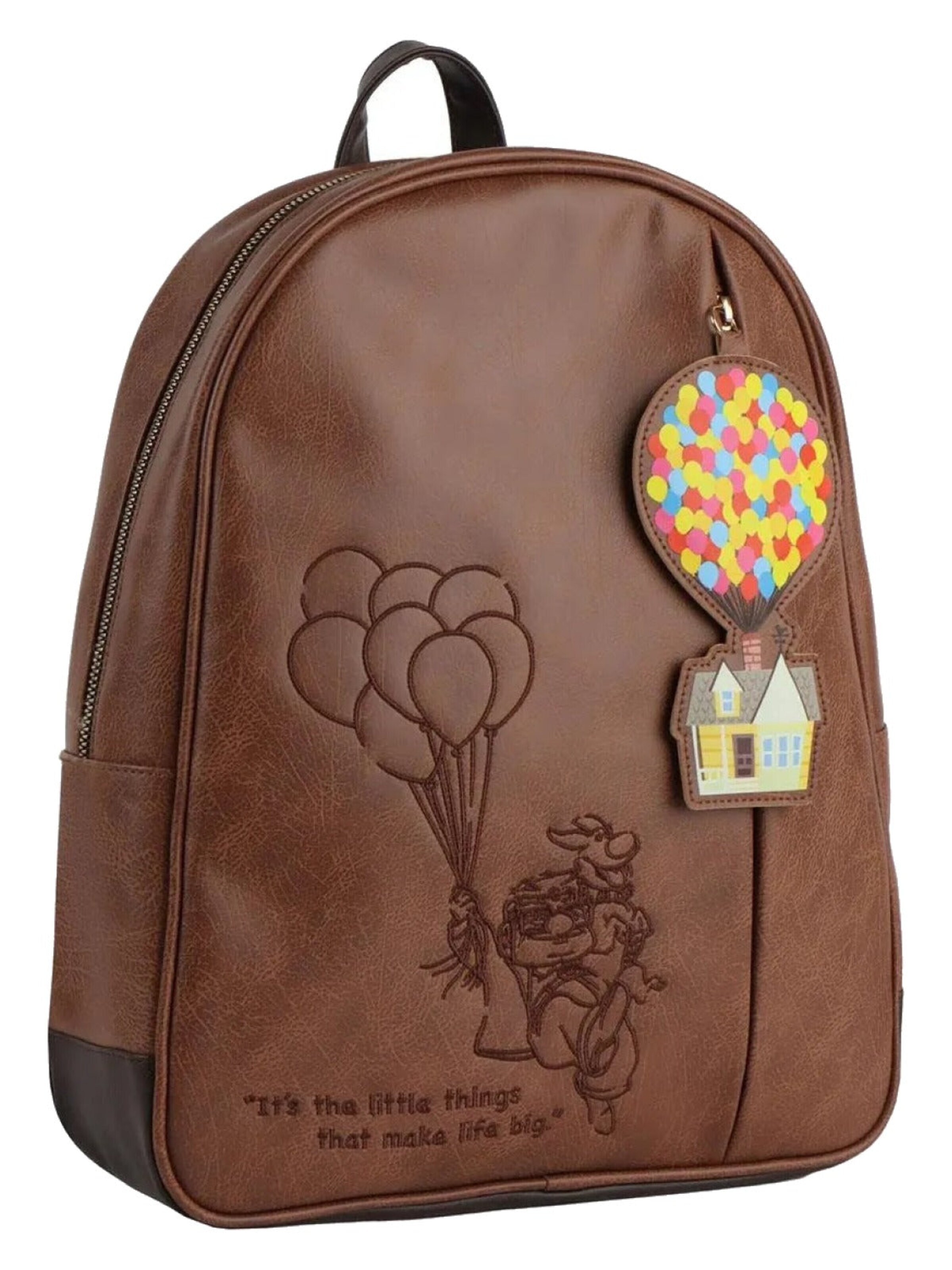 DISNEY Backpack 'Disney Pixar' in Brown