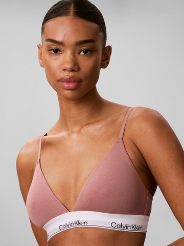 Calvin Klein Underwear Τρίγωνο Σουτιέν σε ροζ: μπροστά