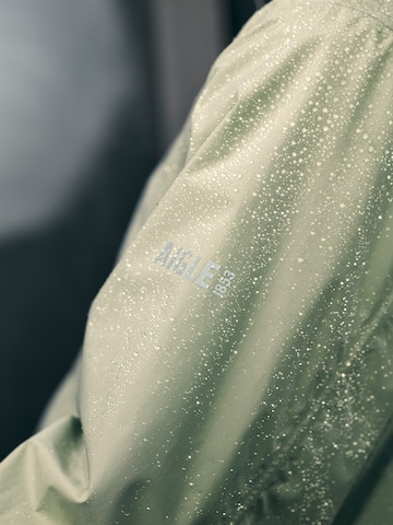 AIGLE Funktionsjacke 'Rainpack 90' in Grün: Vorderseite