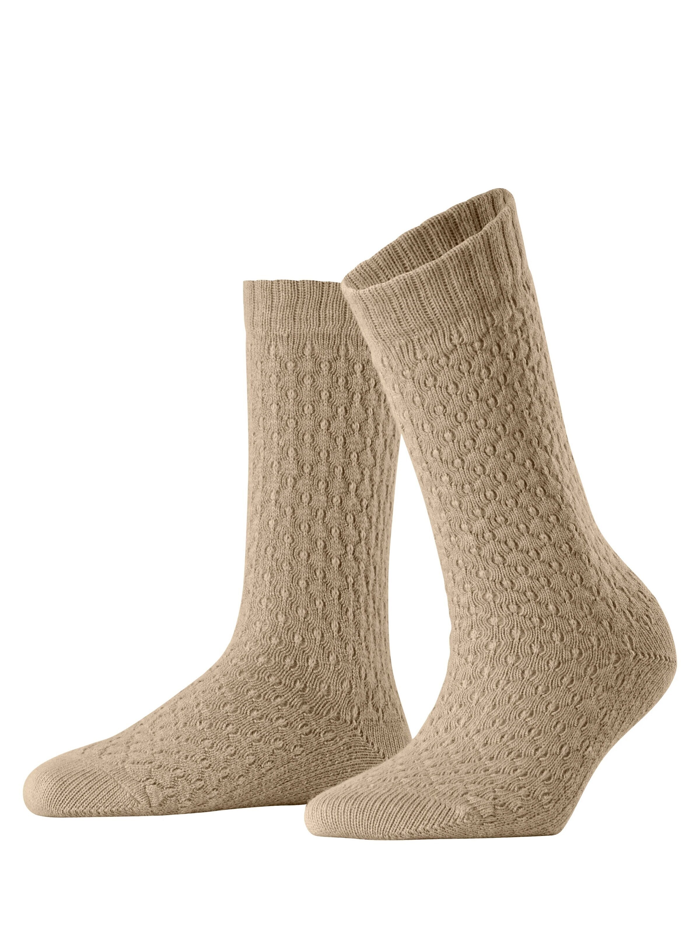 BURLINGTON Socken 'Orkney' in Beige: Vorderseite