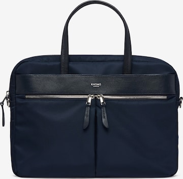 Borsa portadocumenti 'Mayfair Hanover 14' di KNOMO in blu