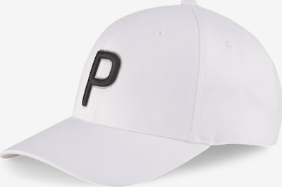 PUMA Urhelulippalakki 'P Adjustable' värissä musta / valkoinen, Tuotenäkymä