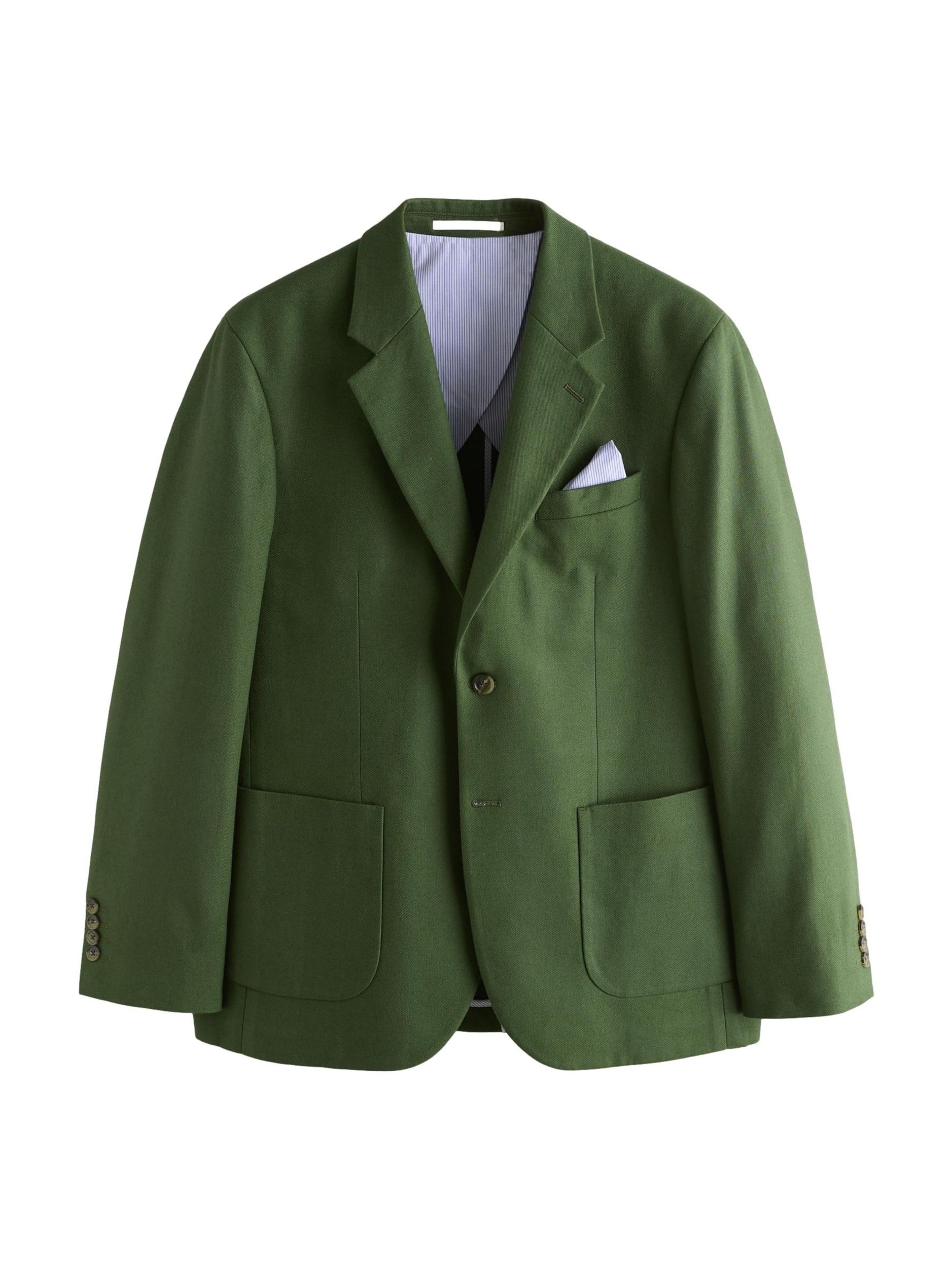 Next Sakko in Grün: Vorderseite