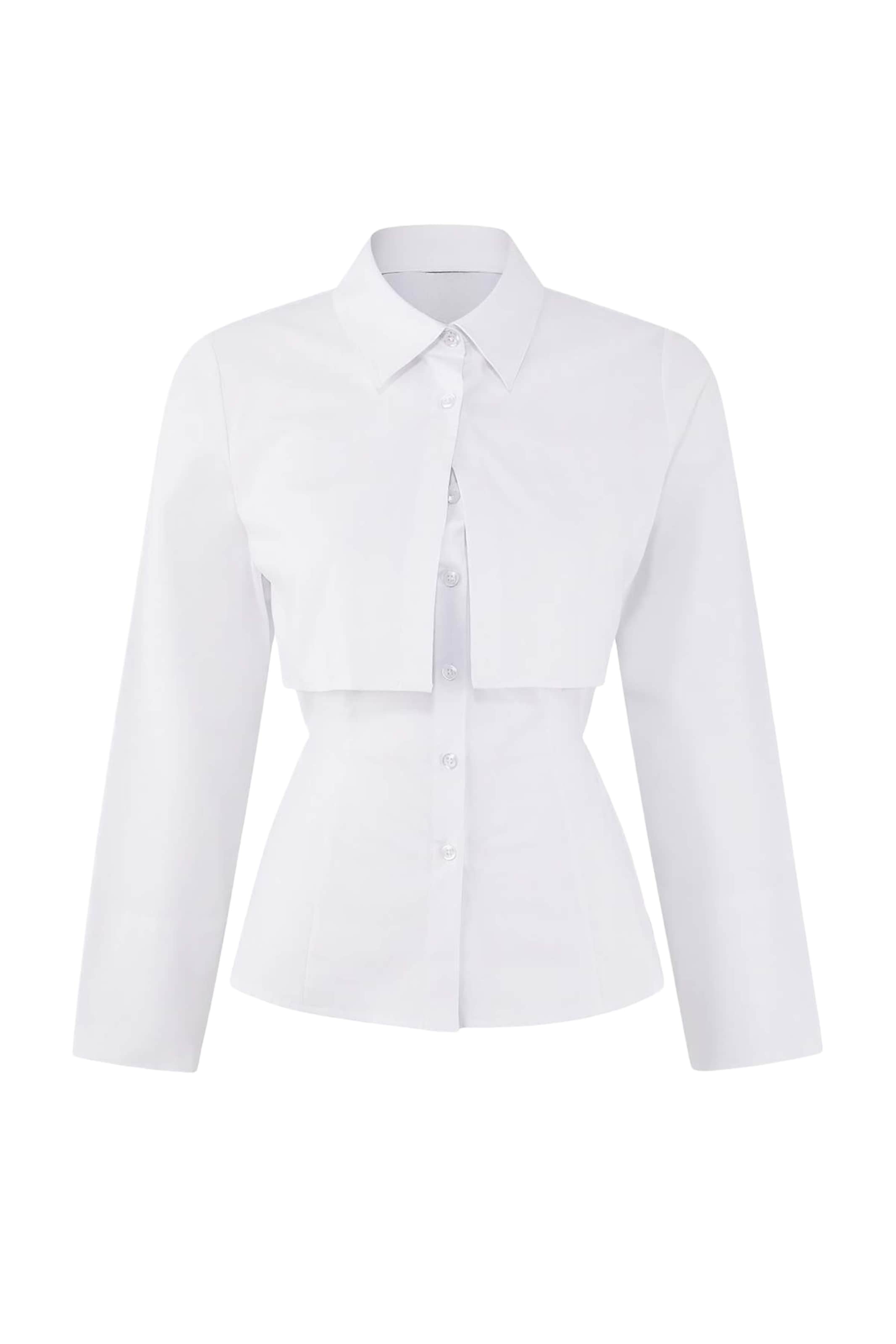 Trendyol Bluse i hvid: forside