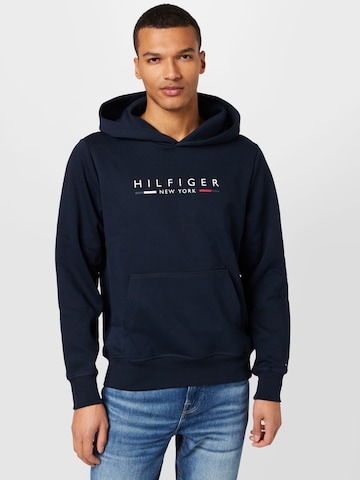 Sweat-shirt 'NEW YORK' TOMMY HILFIGER en bleu : devant