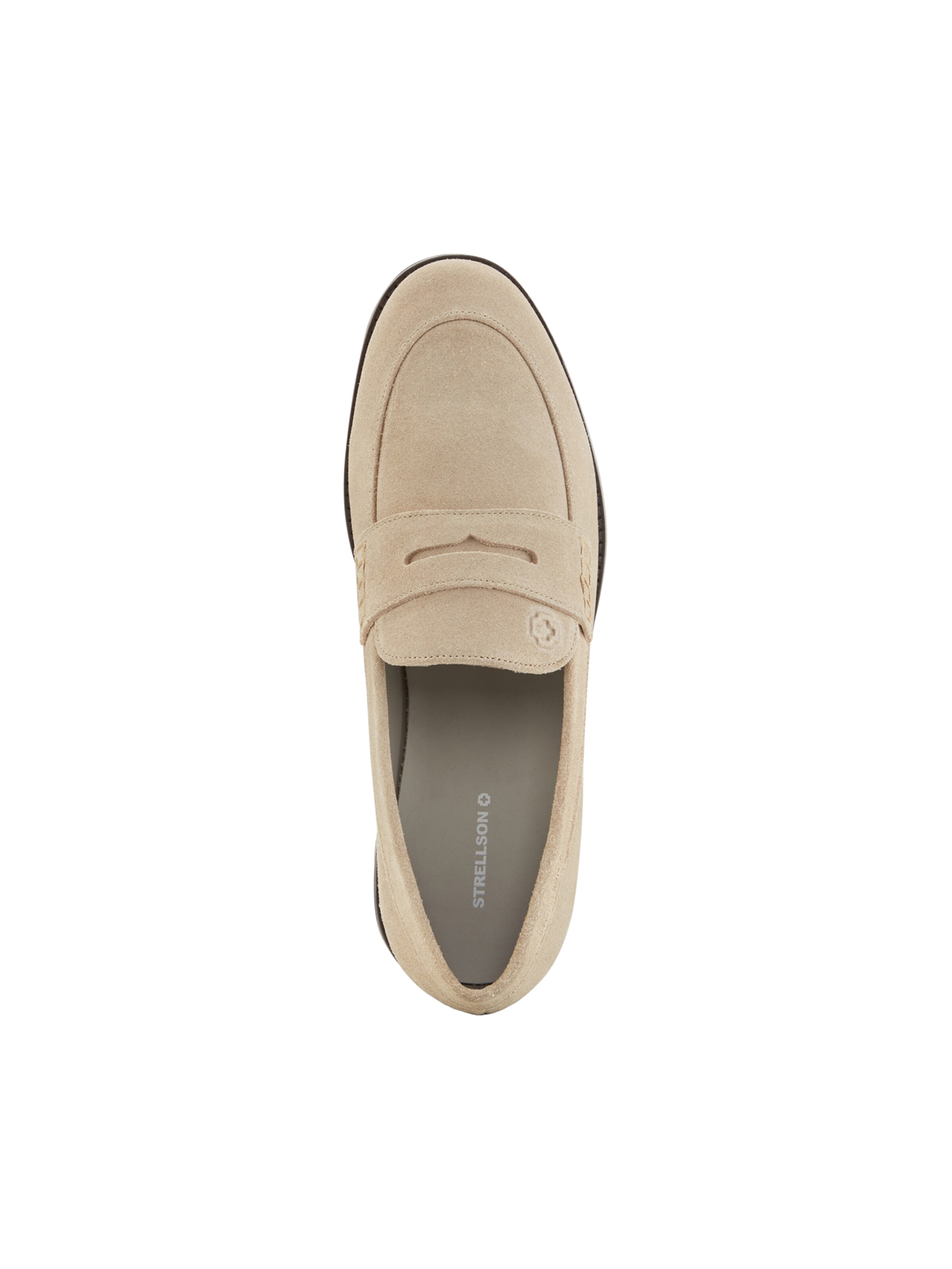 STRELLSON - Sapato Slip-on 'Epsom Cambridge' em bege