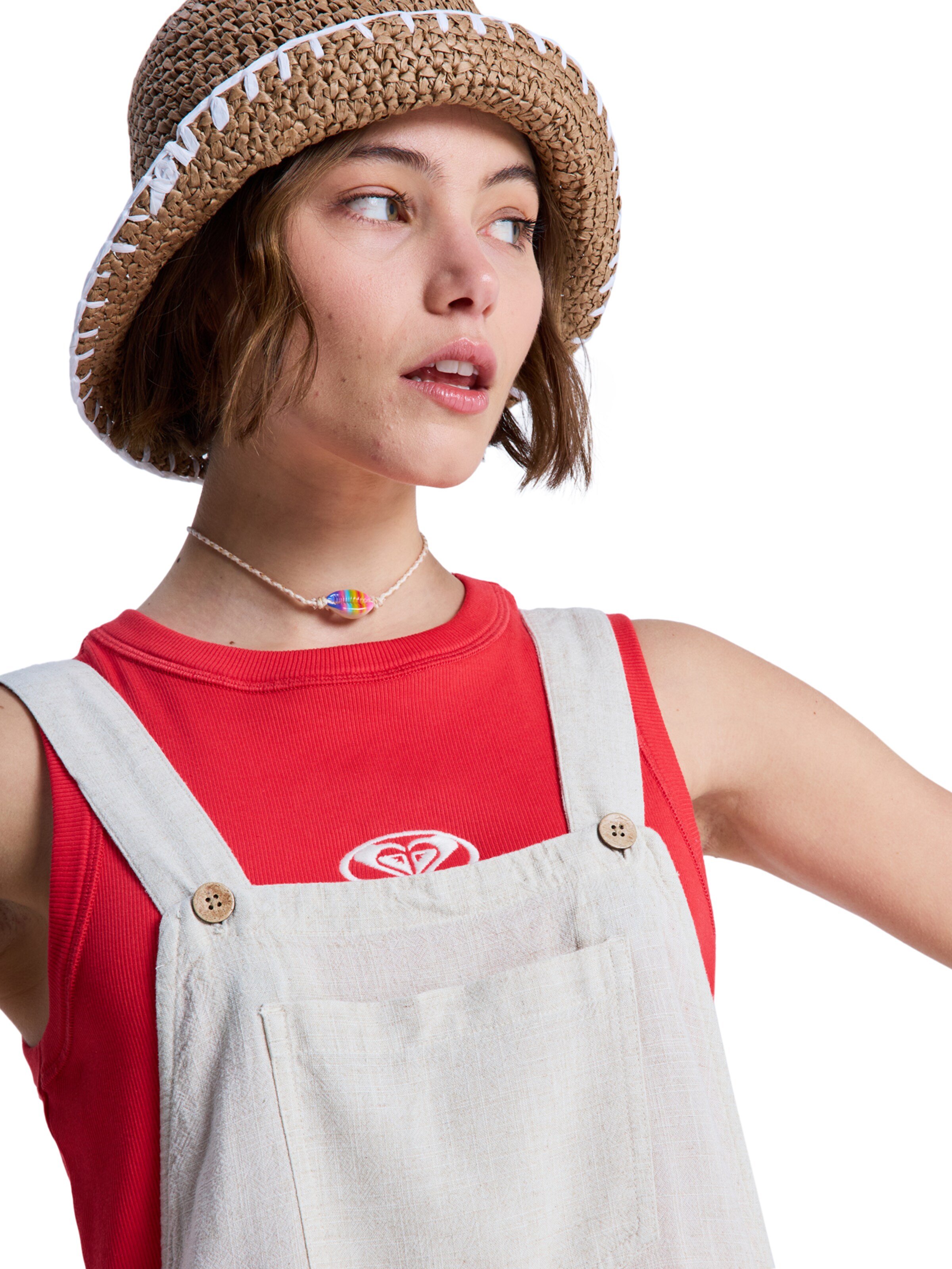 ROXY Overal 'Easy Isle Mini' - Biela