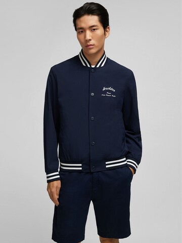 HECHTER PARIS Between-Season Jacket in Blue: front