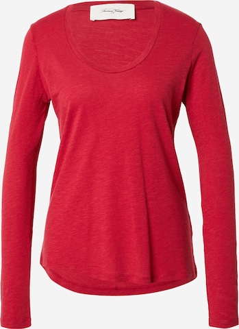 AMERICAN VINTAGE Paita 'JACKSONVILLE' värissä punainen: etupuoli