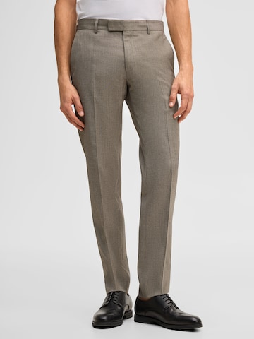 Coupe slim Pantalon chino 'Melwin' STRELLSON en beige : devant