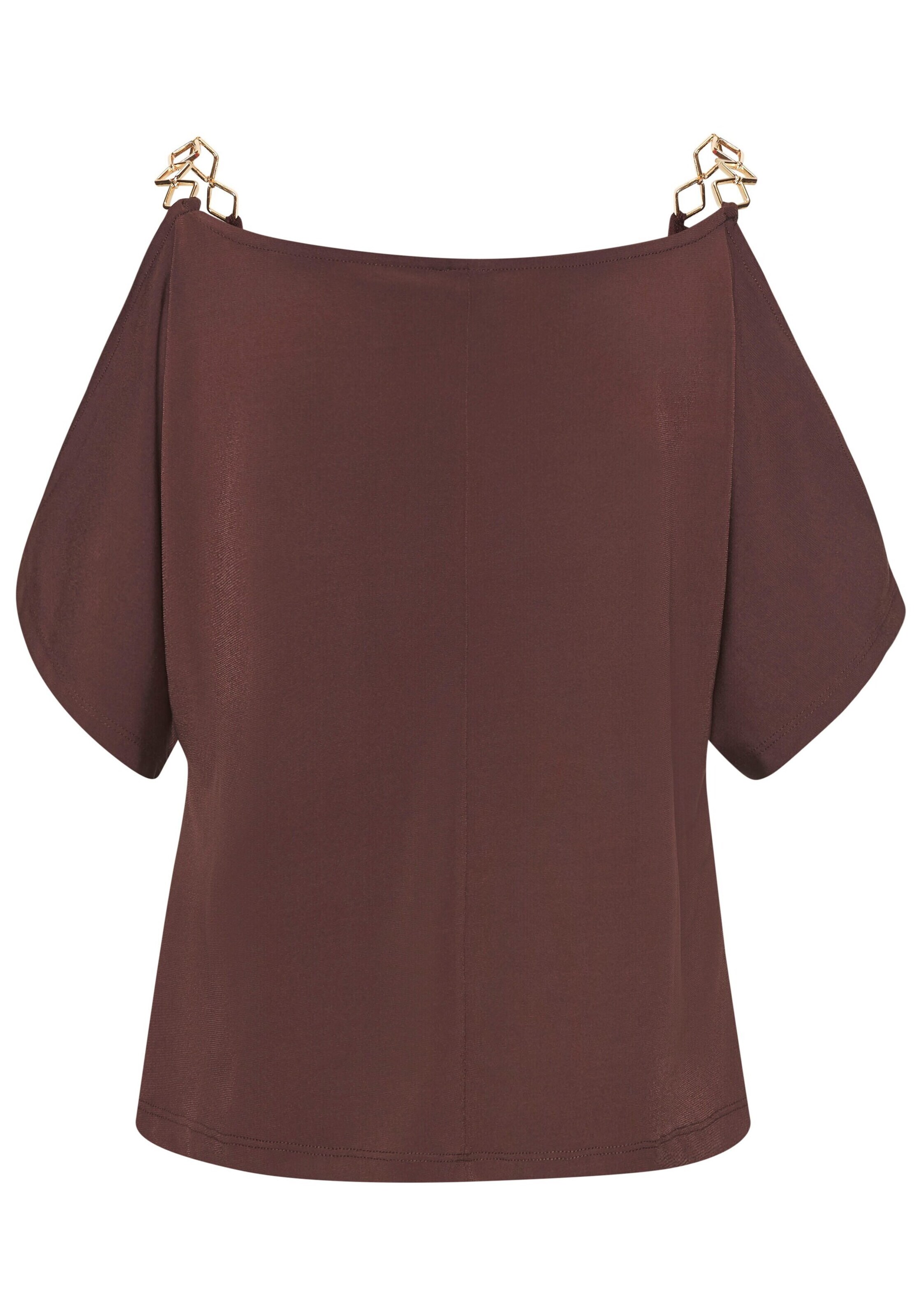 LASCANA Shirt in Brown