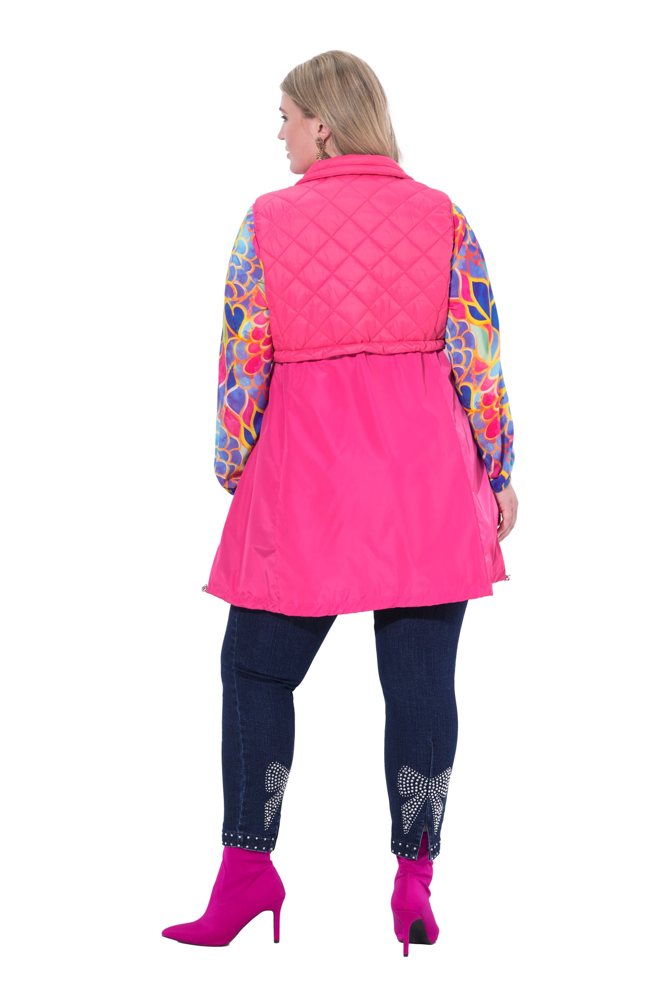 MIAMODA Vest in Pink