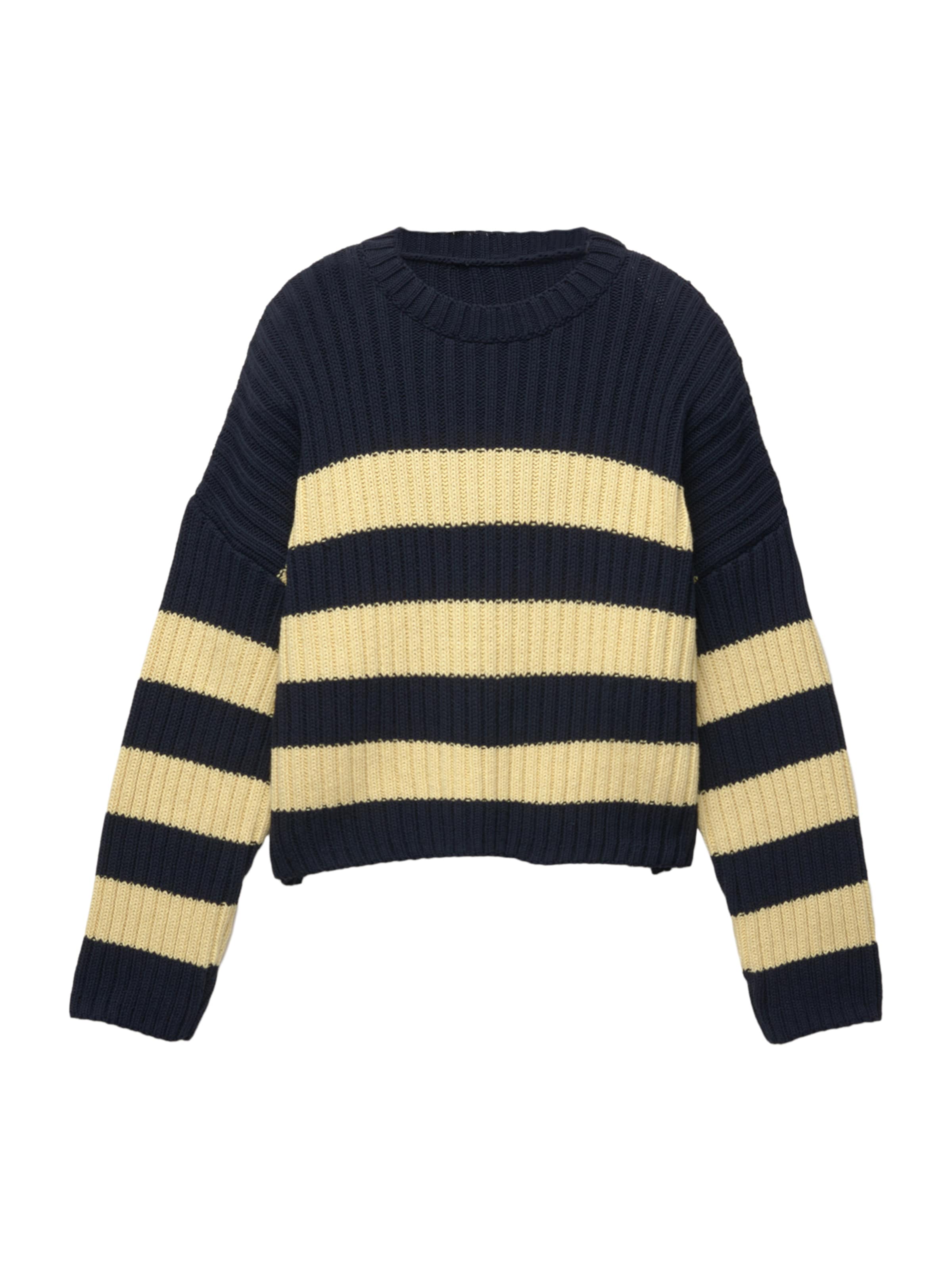 Pull&Bear Trui in Blauw: voorkant