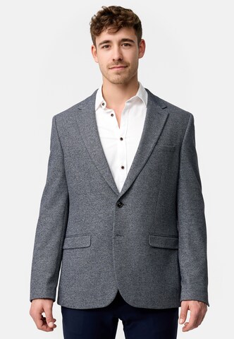 JEFF Regular fit Colbert 'Felix' in Grijs: voorkant