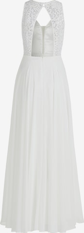 Vera Mont Evening Dress in White