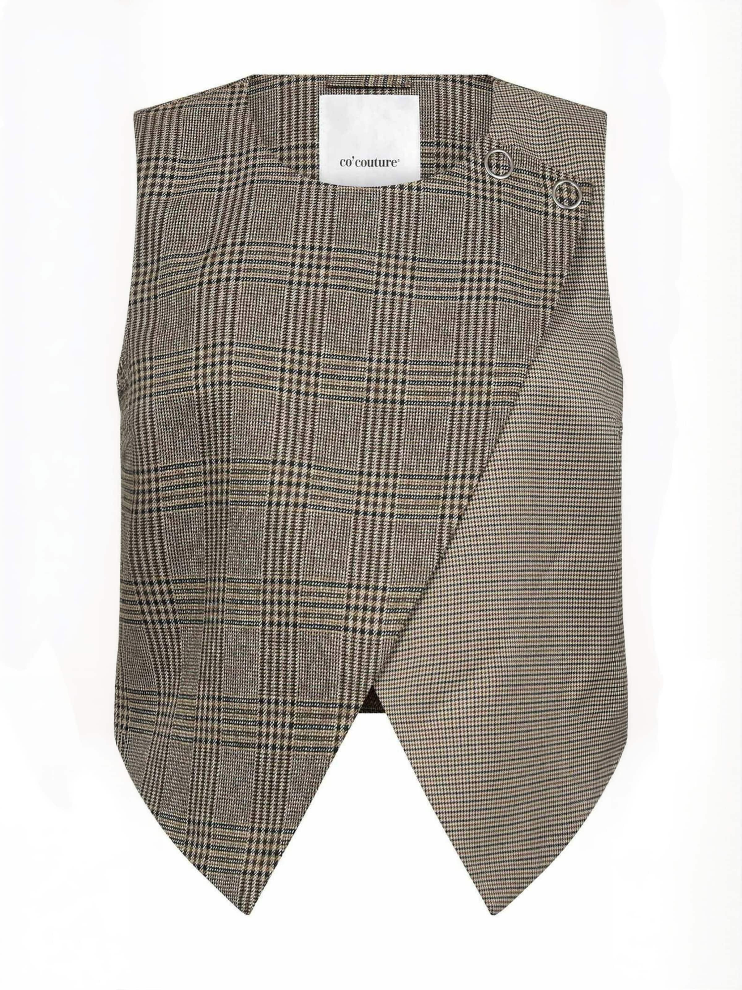 co'couture Top ' VeyaCC ' in Brown: front