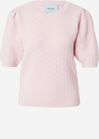 minus - Camiseta 'Jasmine' en rosa: frente