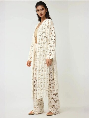 Flared Pantaloni di Hiccup in bianco