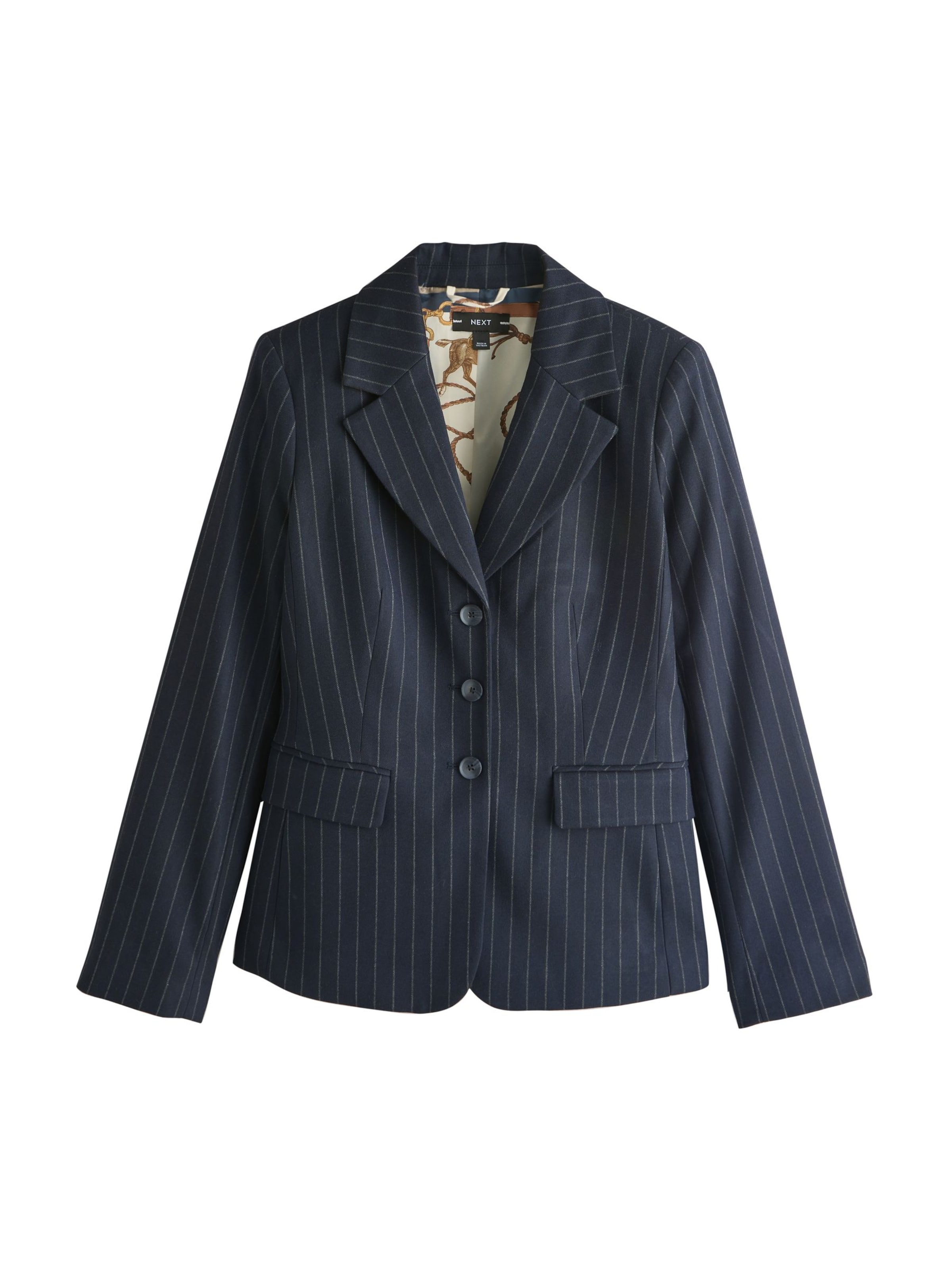 Next Blazer in 34 in Navy / Light grey, Item view