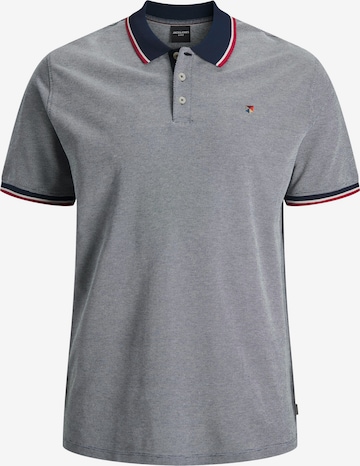 Jack & Jones Plus Poloshirt 'Winblu' in Grau: predná strana