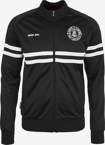 Unfair Athletics Sweatjacke in Schwarz: predná strana