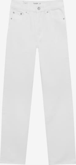 Jeans Pull&Bear pe alb denim, Vizualizare produs